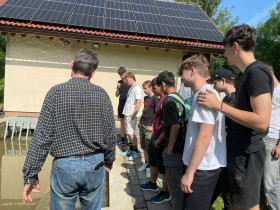 Exkurze na vodní elektrárnu v Zašové